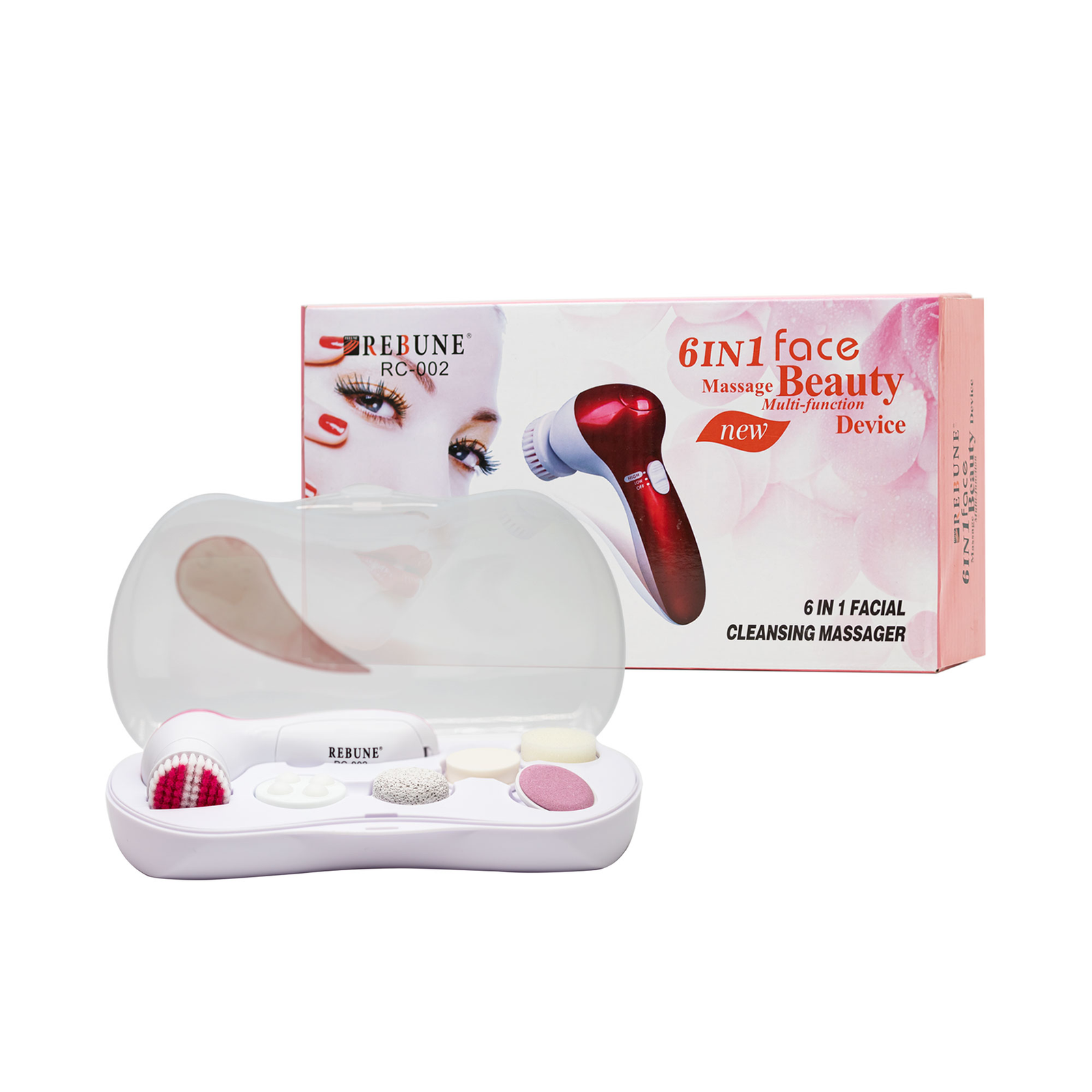 منظف ومساج للوجه 6 في 1 منظف ومساج للوجه 6 في 1